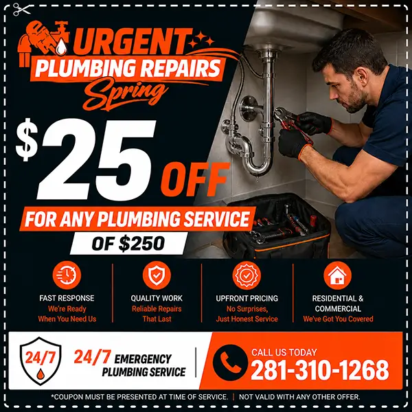Plumbing Service Coupon