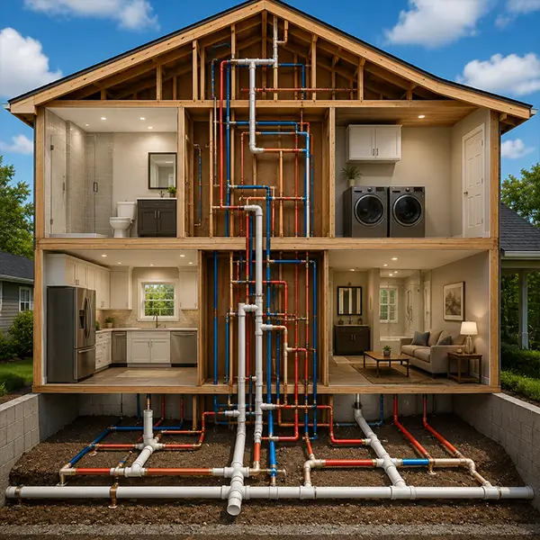 Whole house repiping projects from start to finish