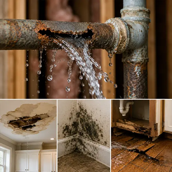 Problems Caused by Failing Pipes