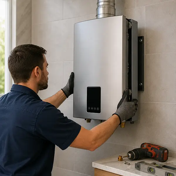 Tankless Water Heater Installation in Spring TX