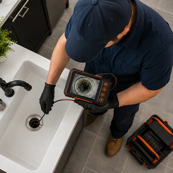 Inspection cameras and Drain Cleaning service in Spring TX